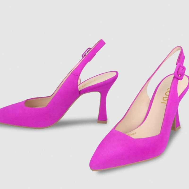 Salón Modern Ante Fucsia Lodi Calzados Alba Pérez